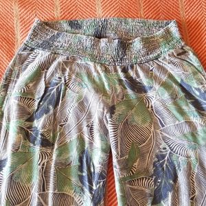 Roxy Beach Coverup Flowy Pants